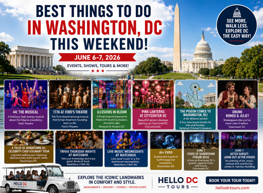 Things To Do in Washington DC This Weekend: June 6–7 june2